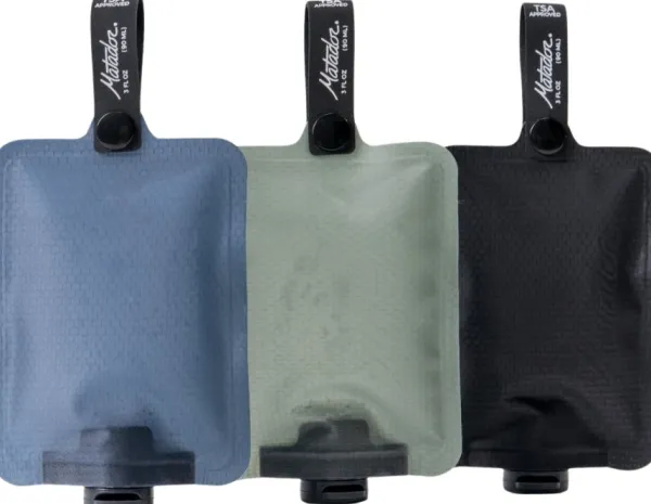 Matador Matkatarvikkeet^FlatPak Toiletry Bottle (3-Pack) Multi-Color