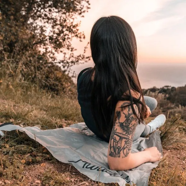 Matador Matkatarvikkeet^Pocket Blanket Mini 4.0 istuinalusta, Black