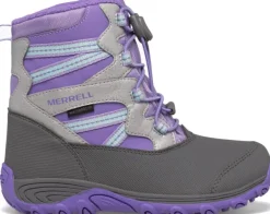 Merrell Kids Outback Snow Boot lasten talvikenkä, violetti/hopea| Lasten Kengät