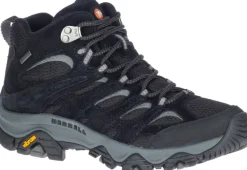 Merrell Ulkoilukengät^Moab 3 Mid GTX naisten vaelluskenkä, musta/harmaa