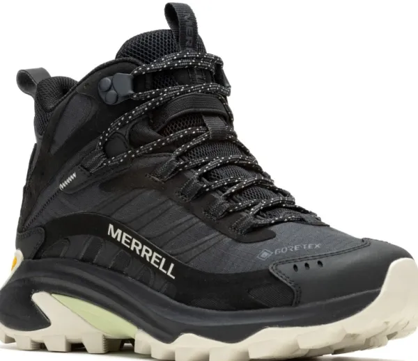 Merrell Moab Speed 2 Mid GTX vaelluskenkä, musta| Ulkoilukengät