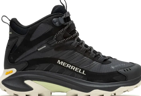 Merrell Moab Speed 2 Mid GTX vaelluskenkä, musta| Ulkoilukengät