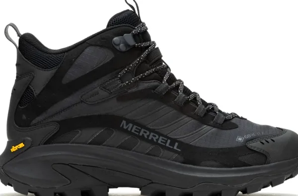 Merrell Moab Speed 2 Mid GTX vaelluskengät, musta| Ulkoilukengät