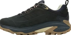 Merrell Womens Moab Speed 2 Leather Waterproof Black| Ulkoilukengät
