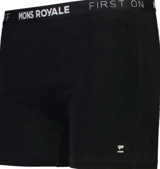Mons Royale Hannah Hot Pant naisten alushousut, musta| Alusvaatteet