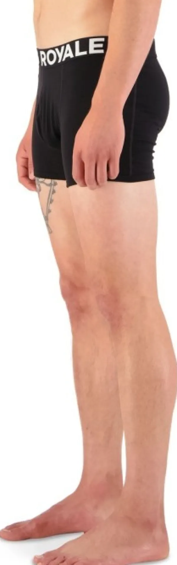 Mons Royale Hold 'em Shorty Boxer miesten alushousut, musta| Alusvaatteet