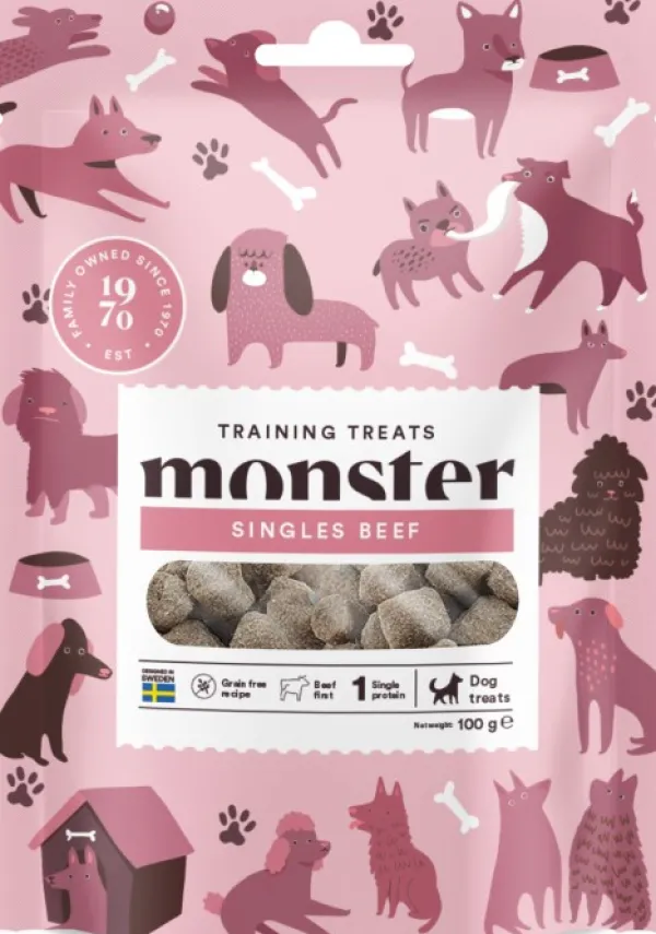 Monster Dog Training koiranherkku naudanliha 100 g| Makupalat
