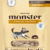 Monster Makupalat^Dog Treats Freeze Dried pakastekuivattu makupala kana, 45 g
