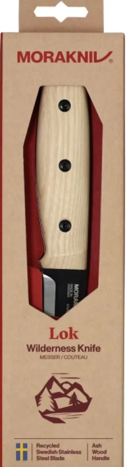 Morakniv Lok Blackblade puukko, S, Ash Wood| Puukot