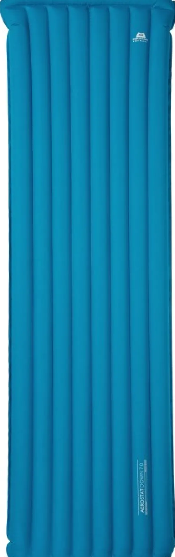 Mountain Equipment Makuualustat/Makuualustat Alle -10 Asteeseen^Aerostat Down 7.0 makuualusta, sininen, 54 x 7 x 185 cm