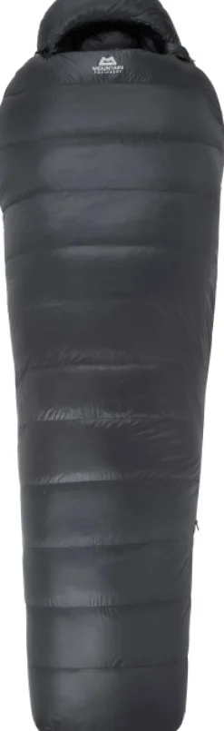 Mountain Equipment Makuupussit/Kolmen Vuodenajan Makuupussit^Firelite Left Zip Long untuvamakuupussi, sinimusta