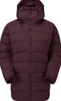 Mountain Equipment Talvitakit^Lightline Eco Parka naisten talvitakki, viininpunainen