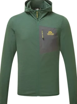 Mountain Equipment Hupparit, Fleecet Ja Välipaidat^Lumiko Hooded Jacket fleecetakki, tummanvihreä