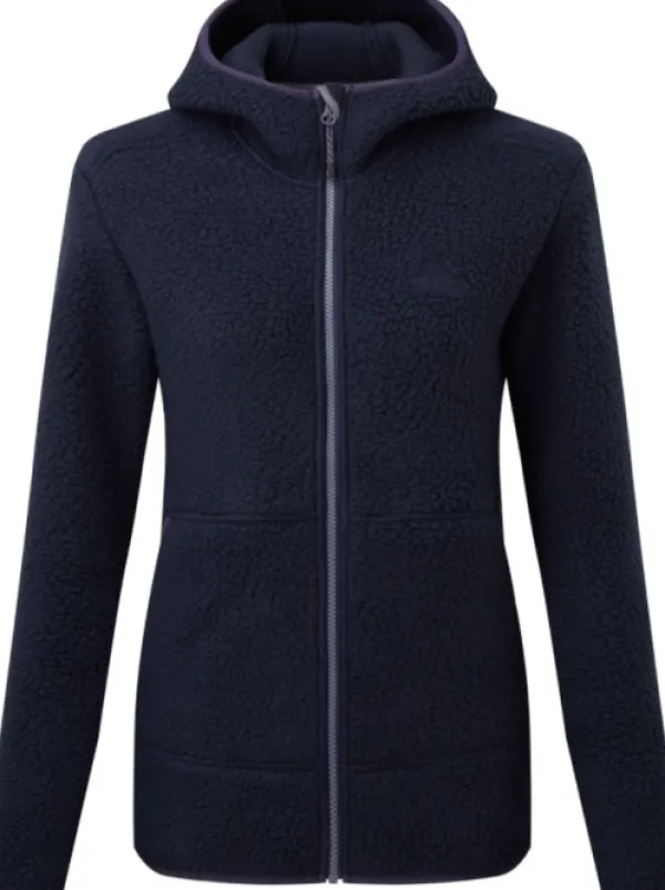 Mountain Equipment Hupparit, Fleecet Ja Välipaidat^Moreno Hooded Jacket naisten fleecehuppari, tummansininen