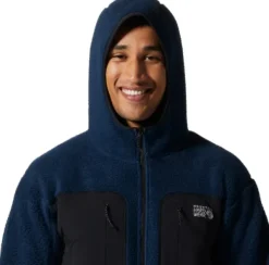 Mountain Hardwear Hupparit, Fleecet Ja Välipaidat^Southpass Hoody fleecehuppari, tummansininen/musta