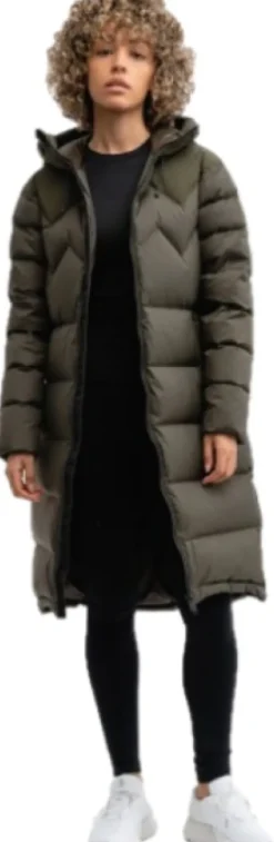 Mountain Works Talvitakit^Cocoon Down Coat naisten untuvatakki, Military