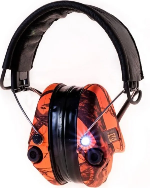 Sordin Kuulosuojaimet^MSA Supreme Pro-X Led Mossy Oak Blaze -aktiivikuulosuojaimet