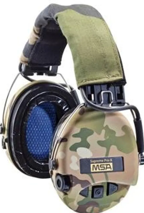 Sordin MSA Supreme Pro-X Led Camo -aktiivikuulosuojaimet| Kuulosuojaimet