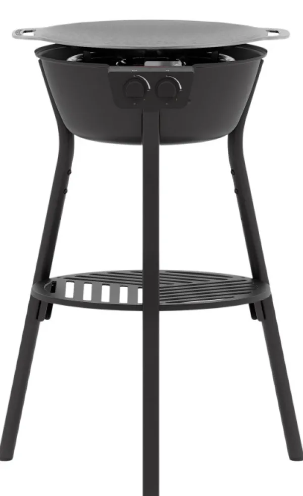Muurikka Ruoanlaitto ja grillaus/Grillaaminen^kaasupoltin jaloilla 48 LL, musta