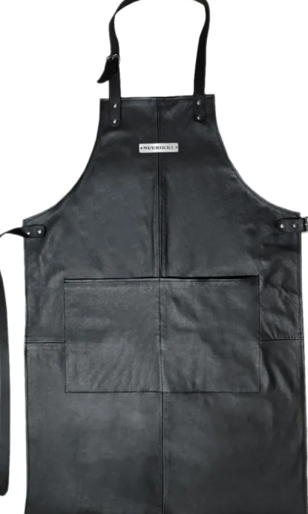 Muurikka Ruoanlaitto ja grillaus/Grillaaminen^Pro nahkainen esiliina