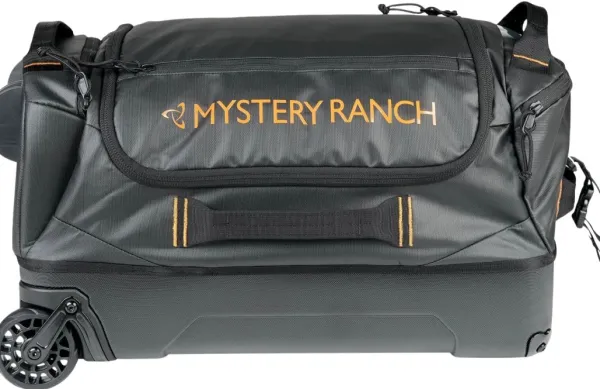 Mystery Ranch Unisex Mission Wheelie 65 laukku, Black| Matkalaukut