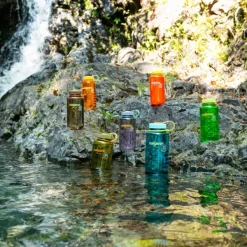 Nalgene Bottle 0,5 L Wide Mouth Sustain Trout green| Juomapullot