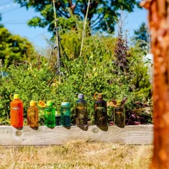 Nalgene Bottle 1 L Wide Mouth Sustain Grey| Juomapullot