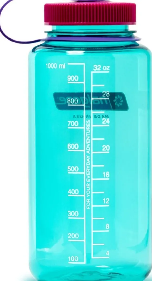 Nalgene ympäristöystävällinen pullo, 1 L, turkoosi| Juomapullot