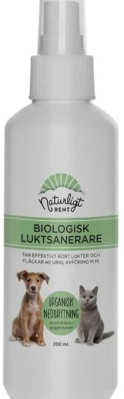 Naturligt Rent Biologinen hajunpoistaja 200 ml| Kuljetushäkit Ja Matkustustarvikkeet
