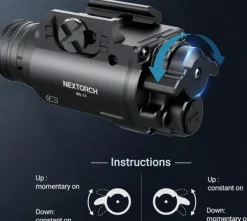 Nextorch Asevalot^WL13 1300 lm Ultra-Bright Tactical Light asevalo