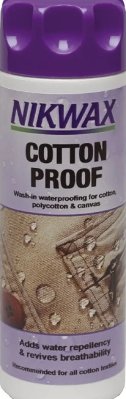 Nikwax Tekstiilinhoito^Cotton Proof -kyllästeaine puuvillalle, 300 ml