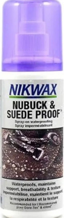 Nikwax Nubuck & Suede Spray 125 ml -kyllästesuihke| Tekstiilinhoito