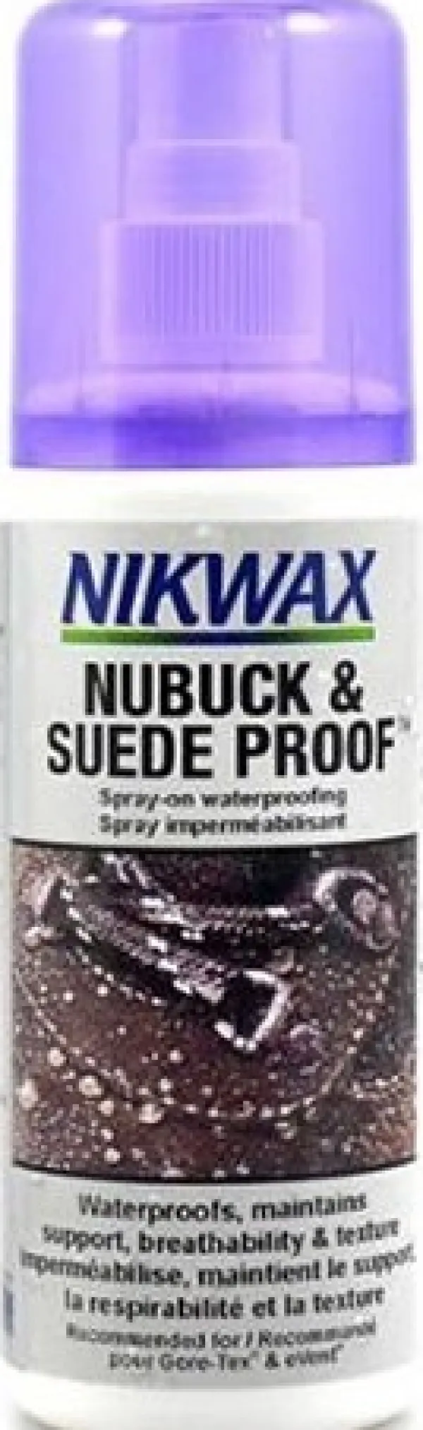 Nikwax Nubuck & Suede Spray 125 ml -kyllästesuihke| Tekstiilinhoito