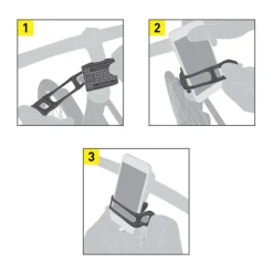 Nite Ize HandleBand puhelinpidike, sininen| Matkatarvikkeet