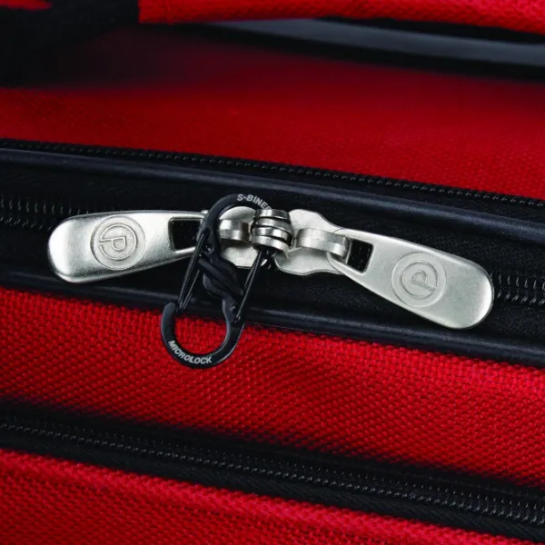 Nite Ize S-Biner MicroLock Stainless Steel 2-Pack Black| Reppujen Ja Laukkujen Tarvikkeet