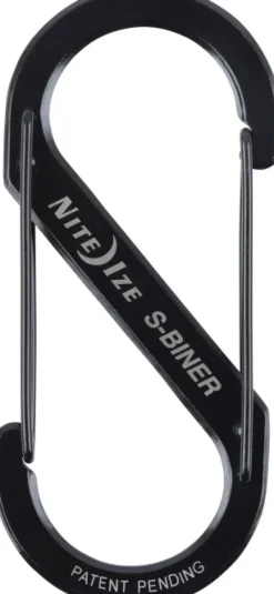 Nite Ize S-Biner Size #5 Black| Reppujen Ja Laukkujen Tarvikkeet