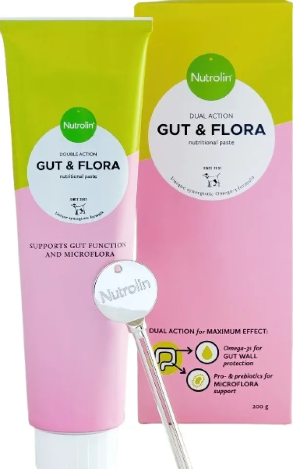 Nutrolin Ravintolisät/Vatsan Hyvinvointi^Gut & Flora Paste 200 g