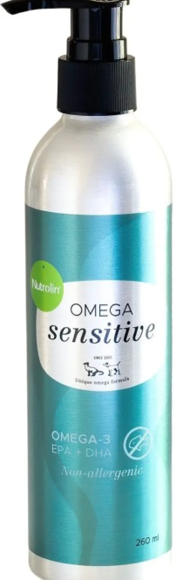 Nutrolin Omega Sensitive 260 ml| Ravintolisät/Vitamiinit