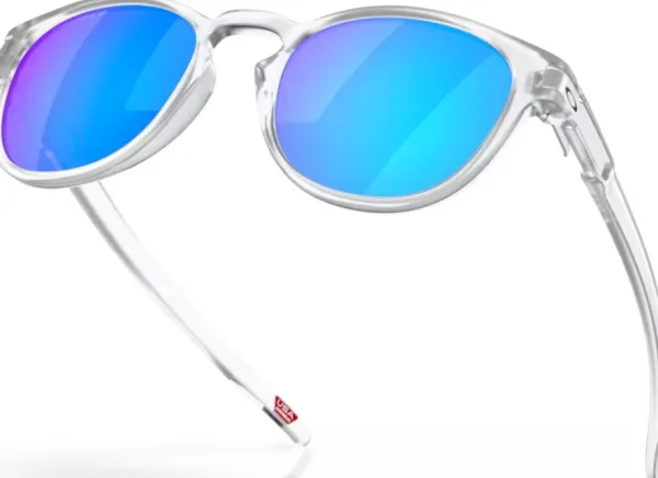 Oakley Aurinkolasit^Latch Matt Clear w/Prizm Sapphire Polarized aurinkolasit