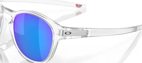 Oakley Aurinkolasit^Latch Matt Clear w/Prizm Sapphire Polarized aurinkolasit