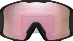 Oakley Line Miner Matte Black Prizm Snow Hi Pink laskettelulasit, L| Suojalasit Ja Laskettelukypärät