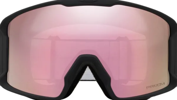 Oakley Line Miner Matte Black Prizm Snow Hi Pink laskettelulasit, L| Suojalasit Ja Laskettelukypärät