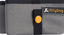 OllyDog Crumple Travel Bowl taitettava matkakulho, harmaa| Koiranomistajan Tarvikkeet