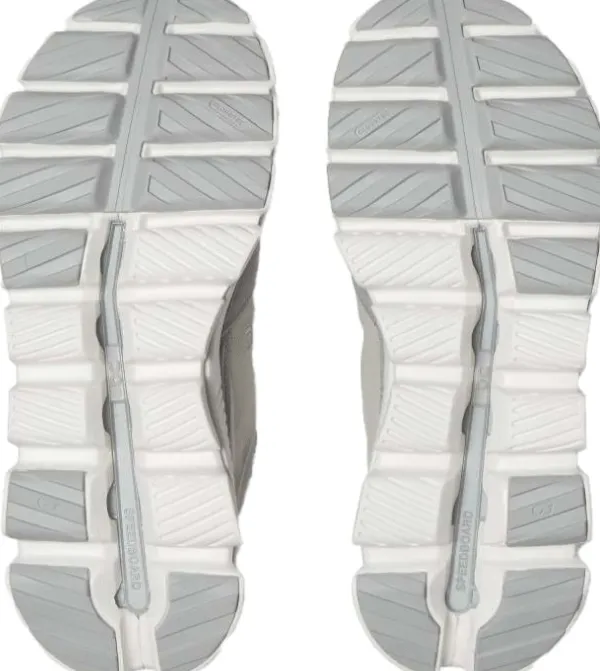 On Running Metsästyskengät^Cloud Hi naisten juoksukengät, harmaa/valkoinen