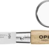 Opinel Taittoveitset^Classic Keyring No4 Stainless Steel Beechwood taittoveitsi avaimenperällä, 5 cm