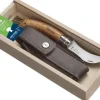 Opinel Sieniveitset^Mushroom knife Oak wood sieniveitsi
