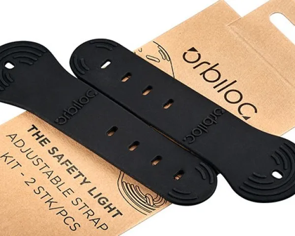 Orbiloc Adjustable Strap Kit kiinnityshihnat, 2 kpl| Vilkkuvalot Ja Huomiotuotteet