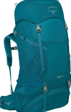 Osprey Reput Ja Rinkat^Ace 50 Blue Spikemoss/Deep Peyto Kids