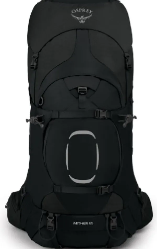 Osprey Aether 65 Black| Reput Ja Rinkat