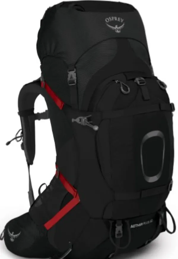 Osprey Aether Plus 60 Black| Reput Ja Rinkat